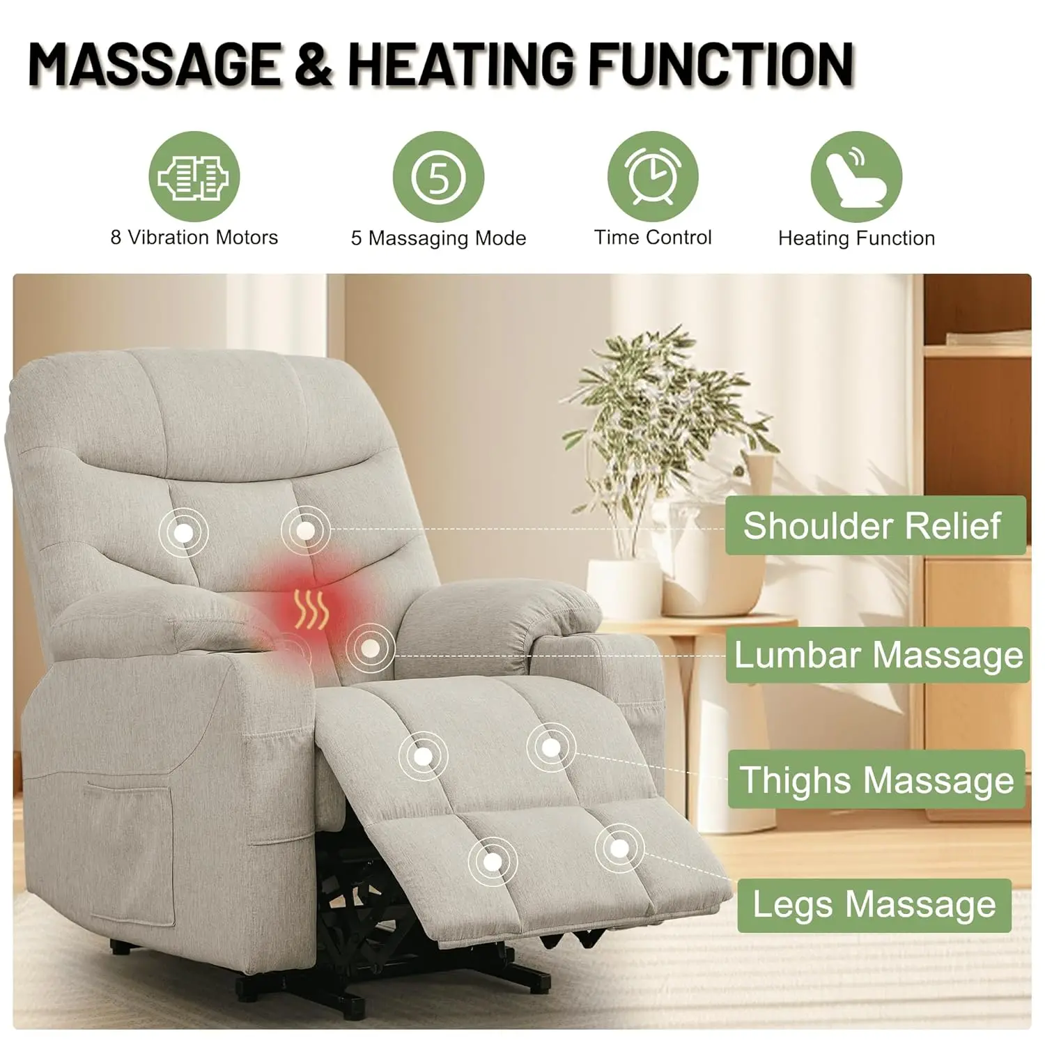Thumbnail 4 - #13 Recliner Chairs Price Drop Alerts