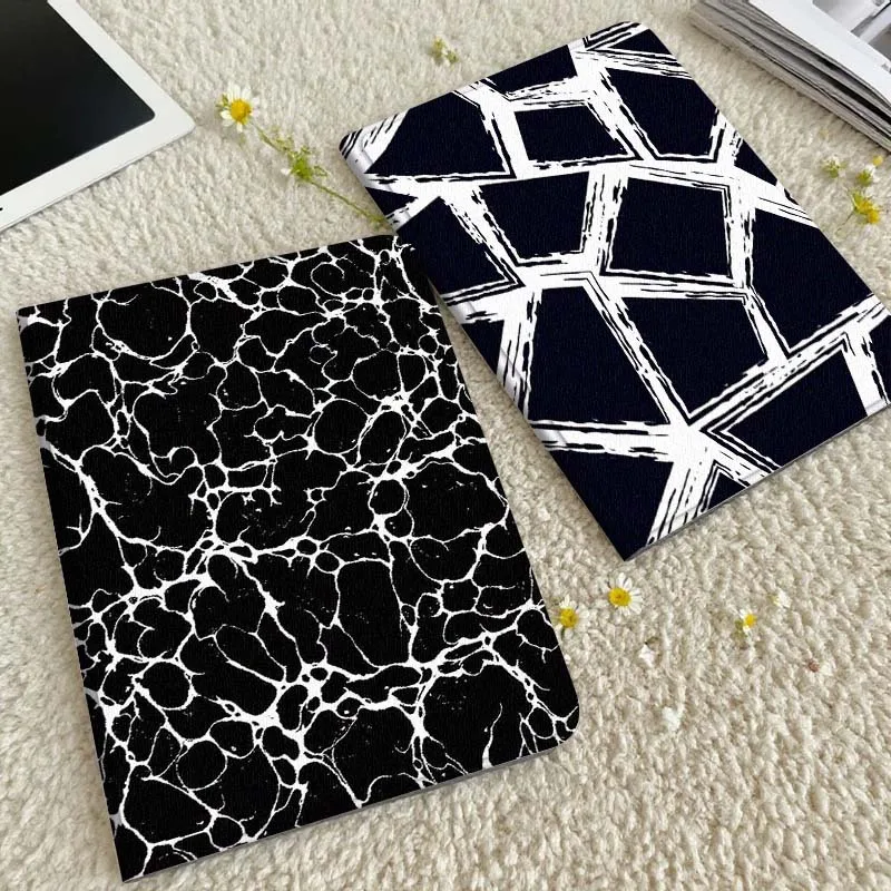 

Black White Crack Pattern Gift Tablet Case For Xiaomi Redmi Mini Pad SE K 2 4 5 6 7 8 2023 2025 11 8.8 11.2 10.1 Pro