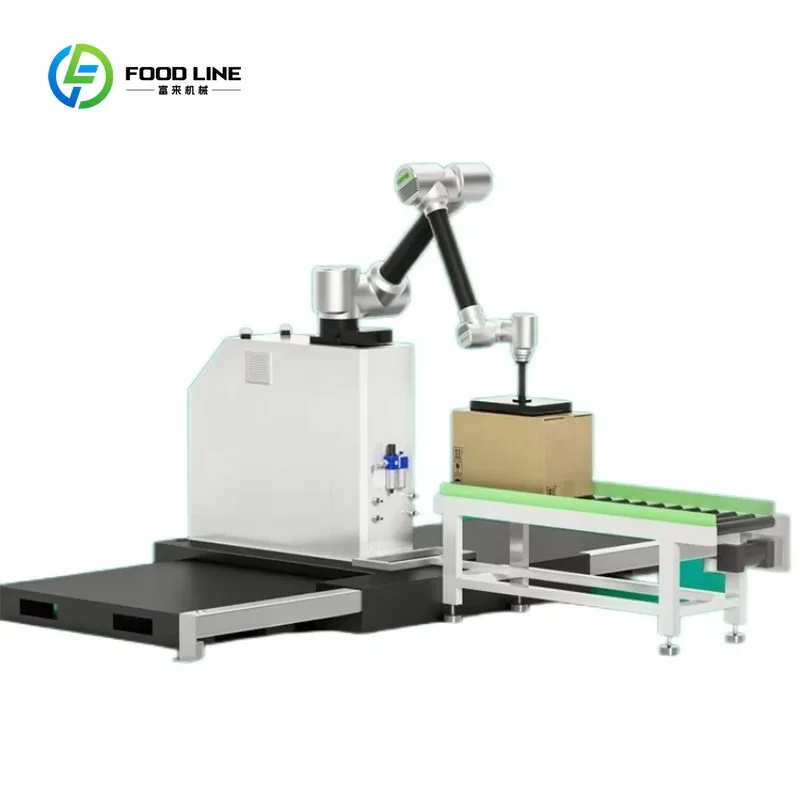 Customized hot sale case carton Palletizer Price/robot Palletizer for Carton Box Palletizing Equipment for 4 axle