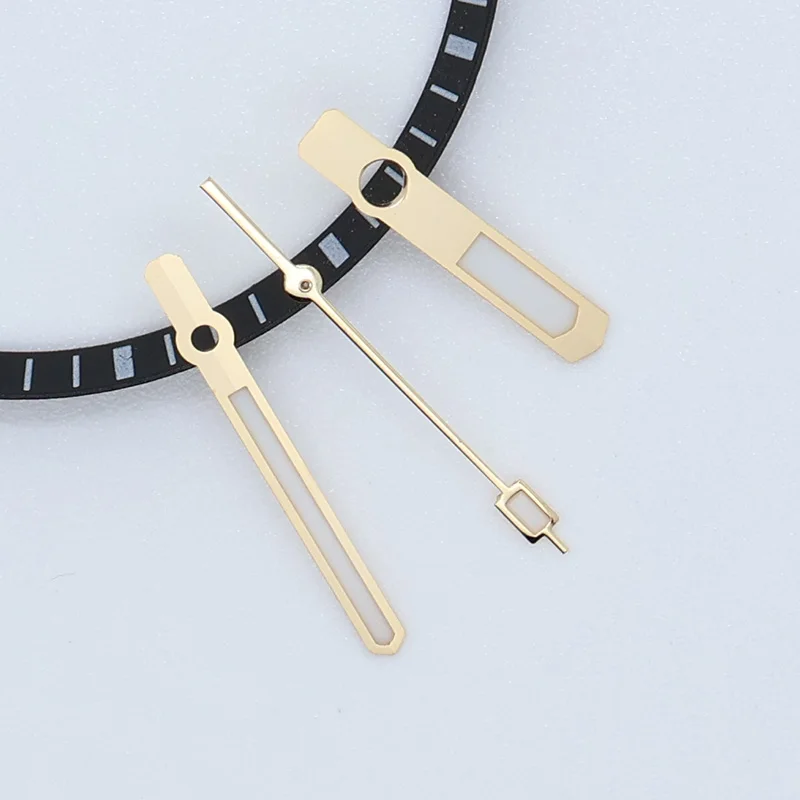 Серебро 62Mas Aiguille, стрелки часов NH35, иглы для дайвинга, C3, указатель люмен для Seiko Mod, запасная часть часов