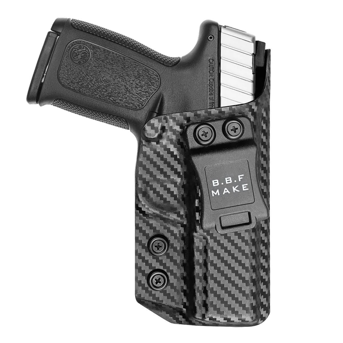 S&W SD9VE SD40VE Holster IWB Carbon Fiber Kydex for Smith & Wesson SD9 VE / SD40 VE Pistol - Inside Waistband Concealed Carry