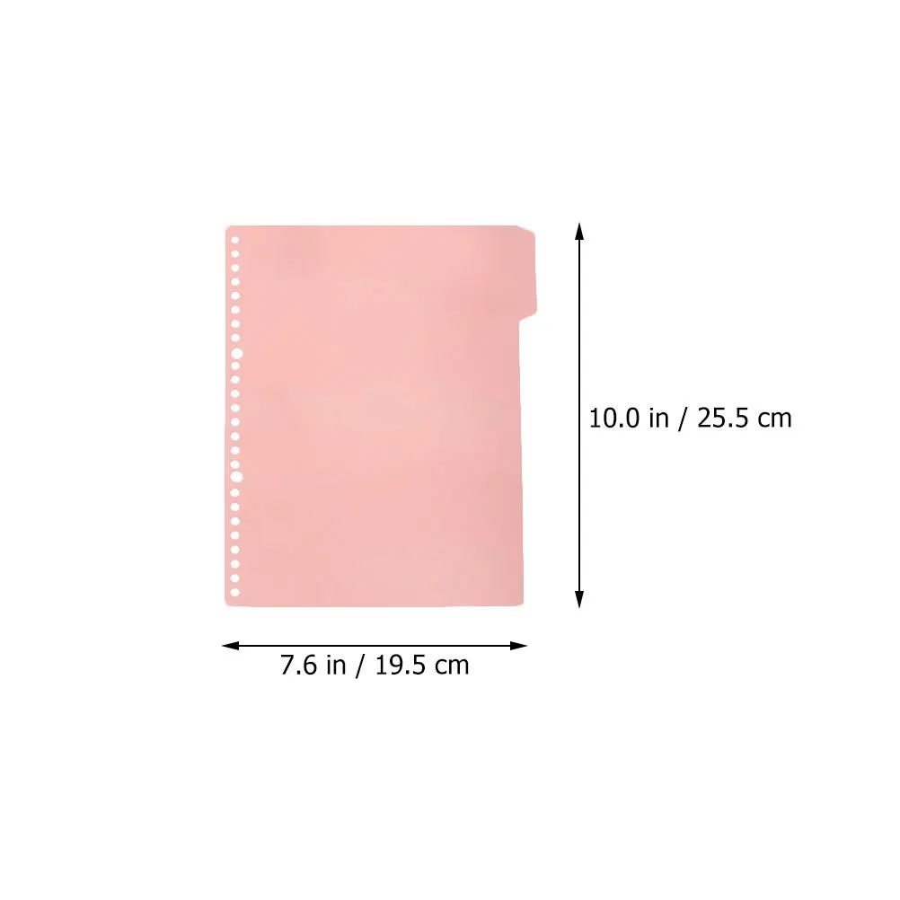 

44Pcs Plastic Tab Dividers Colored Sorter Labels for Indexing Flagging Referencing Notebooks Colored Tab Dividers