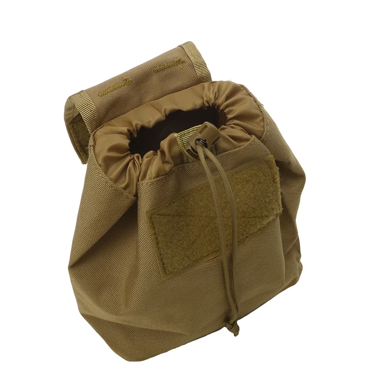 Dump Pouch Tactical Mag Recovery Bag Drawstring Magazine Recycling Storage Pack Hunting Gear Holder