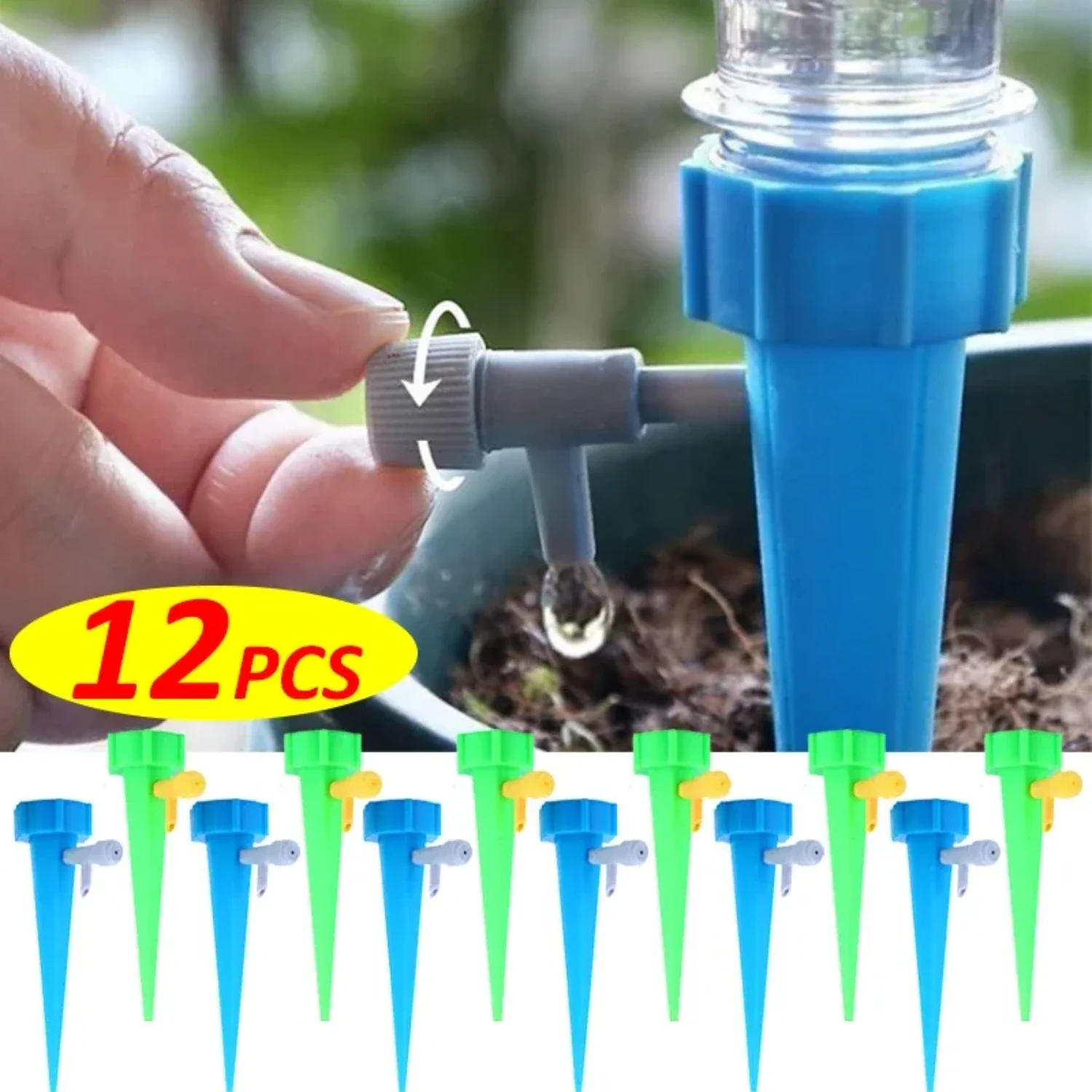 Adjustable Automatic Watering Device with Self-Watering Kits for Garden Drip Irrigation Control System - Control Tools for Plant