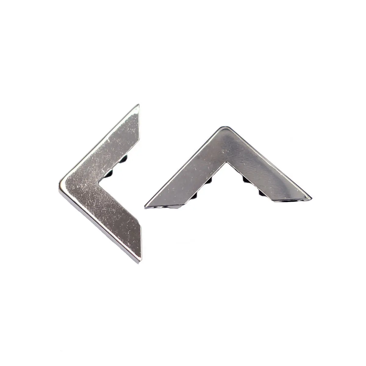 

10PCS Triangle DIY Corners Protectors Angle Menus Albums Book Folders Scrapbook Hardware DIY Crafts Findings 43x30x8mm Fit 6mm
