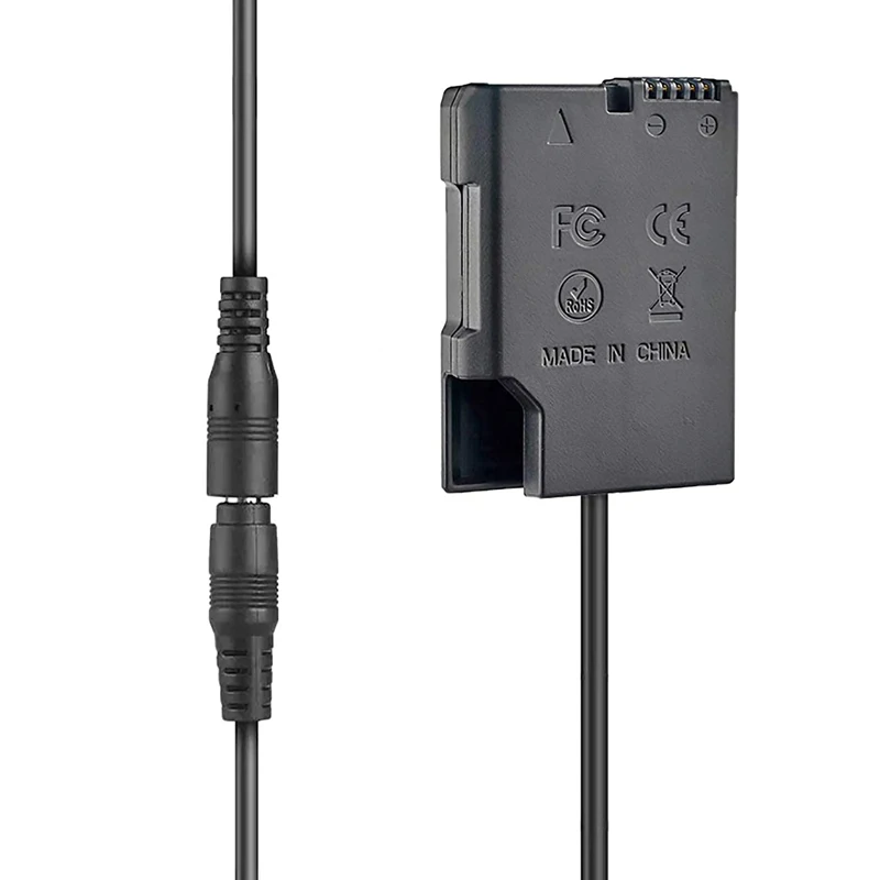 Gonine EP-5A تيار مستمر مقرنة استبدال نيكون EL-14/EL-14A شاحن بطارية مع 4.0*17 مللي متر تيار مستمر تلميح للكاميرا نيكون D5500 Coolpix D7800