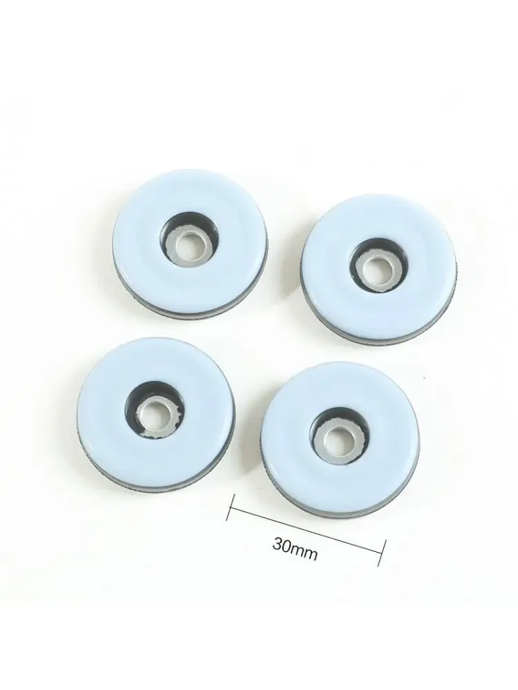 4 Pcs/Lot 30mm Furniture Sliding Pad Self-Tapping Style , Table And Chair Foot Mobile Corner Crash Floor Protection