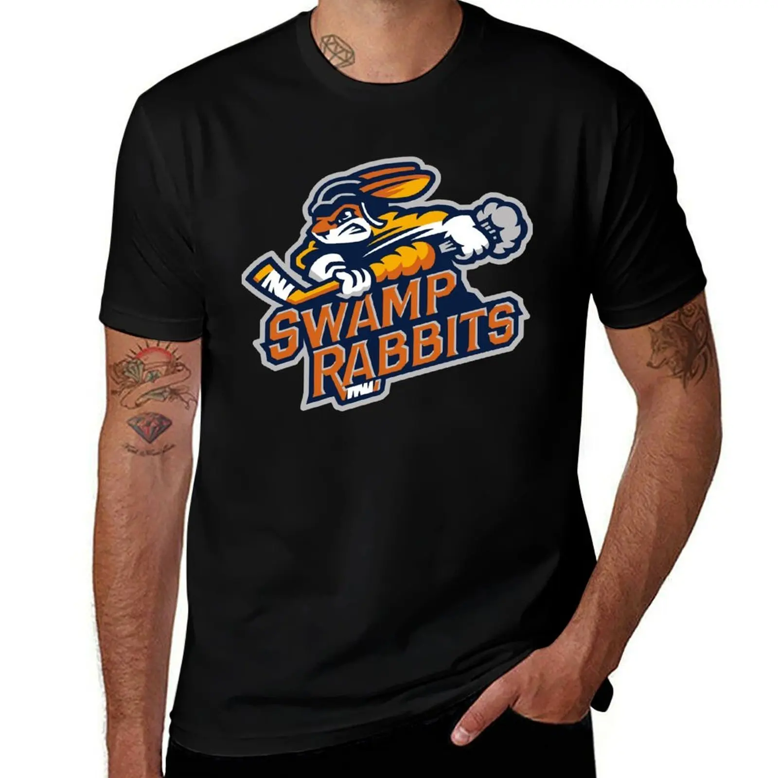 

Greenville Swamp Rabbits Essential T-Shirt Classic Basic Casual T-Shirt