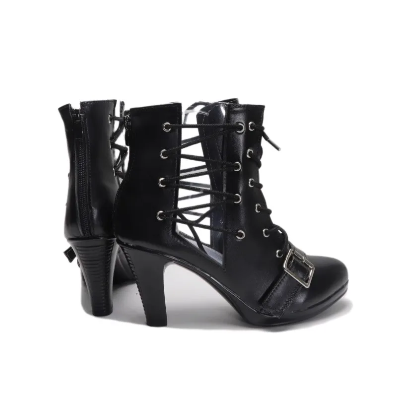 Arknights Vulpisfoglia コスプレゲームアニメ Vulpisfoglia 女性男性靴 Cospaly ブーツパーティーハロウィンプレイ役割小道具