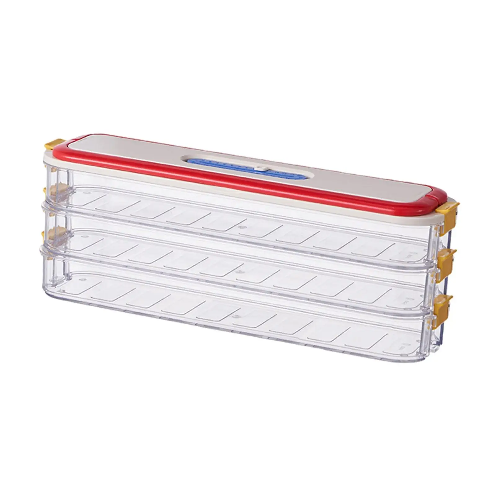 صناديق تخزين الزلابية المجمدة، متينة وقابلة للتكديس لصندوق الكعك واللحم