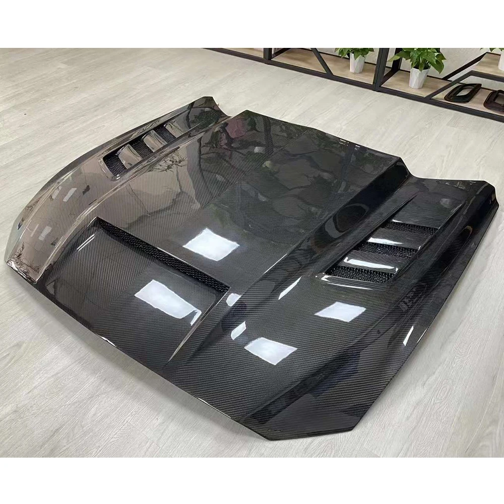 

For Ford Focus Mustang 2015 2016 2017 Carbon Fiber Engine Hood 100% tested well