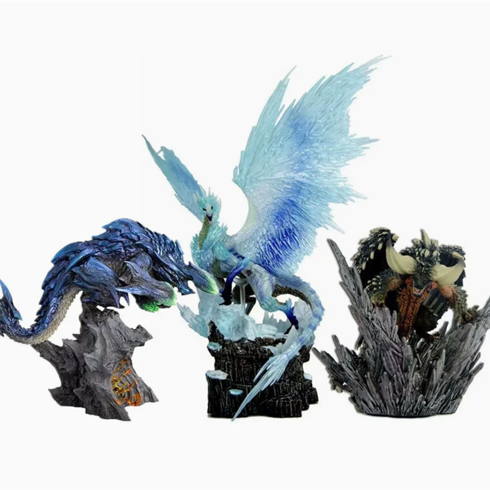 

Monster Hunter Brachydios world Фигурка УкрашениеИгрушечная модель Япония Аниме Фигурка Nergigante Модели из ПВХ Hot Dragon