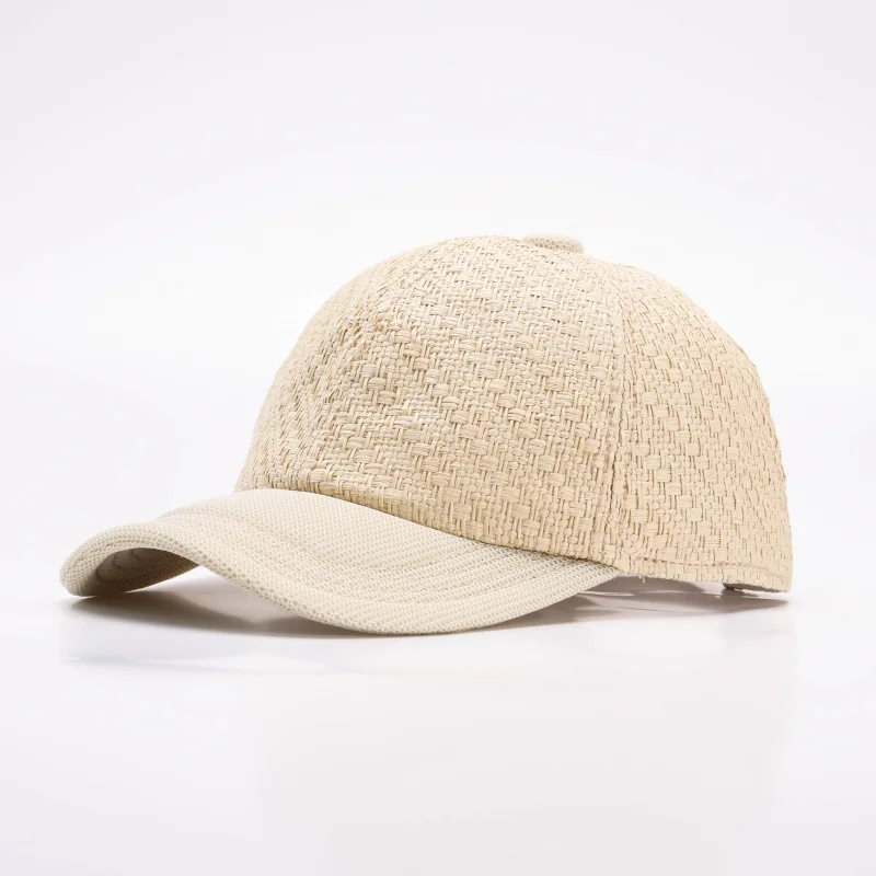 European and American niche Baseball Caps for Men, Summer Sun Protection Breathable Caps, Women's Outdoor Duckbill Caps