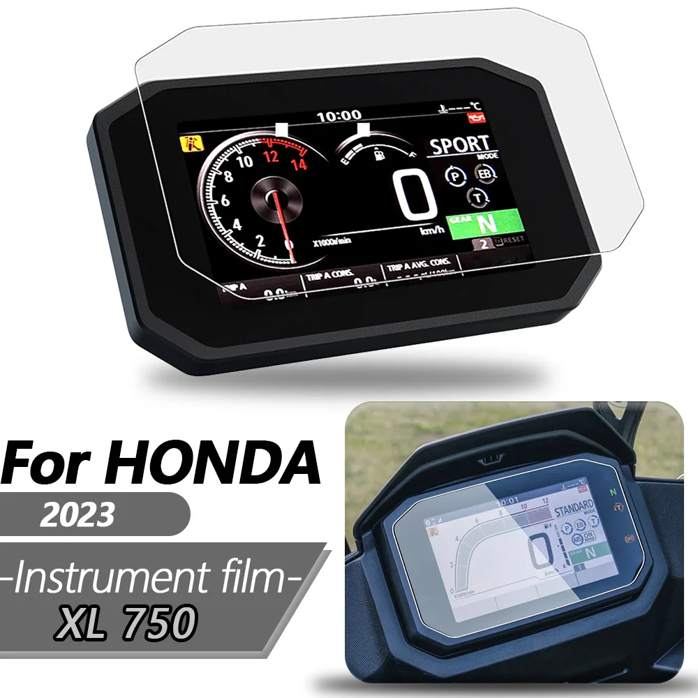 For Honda XL 750 Accesorios moto Dashboard Screen Scratch-resistant XL 750 Transalp 2023 Instrument Protection Film