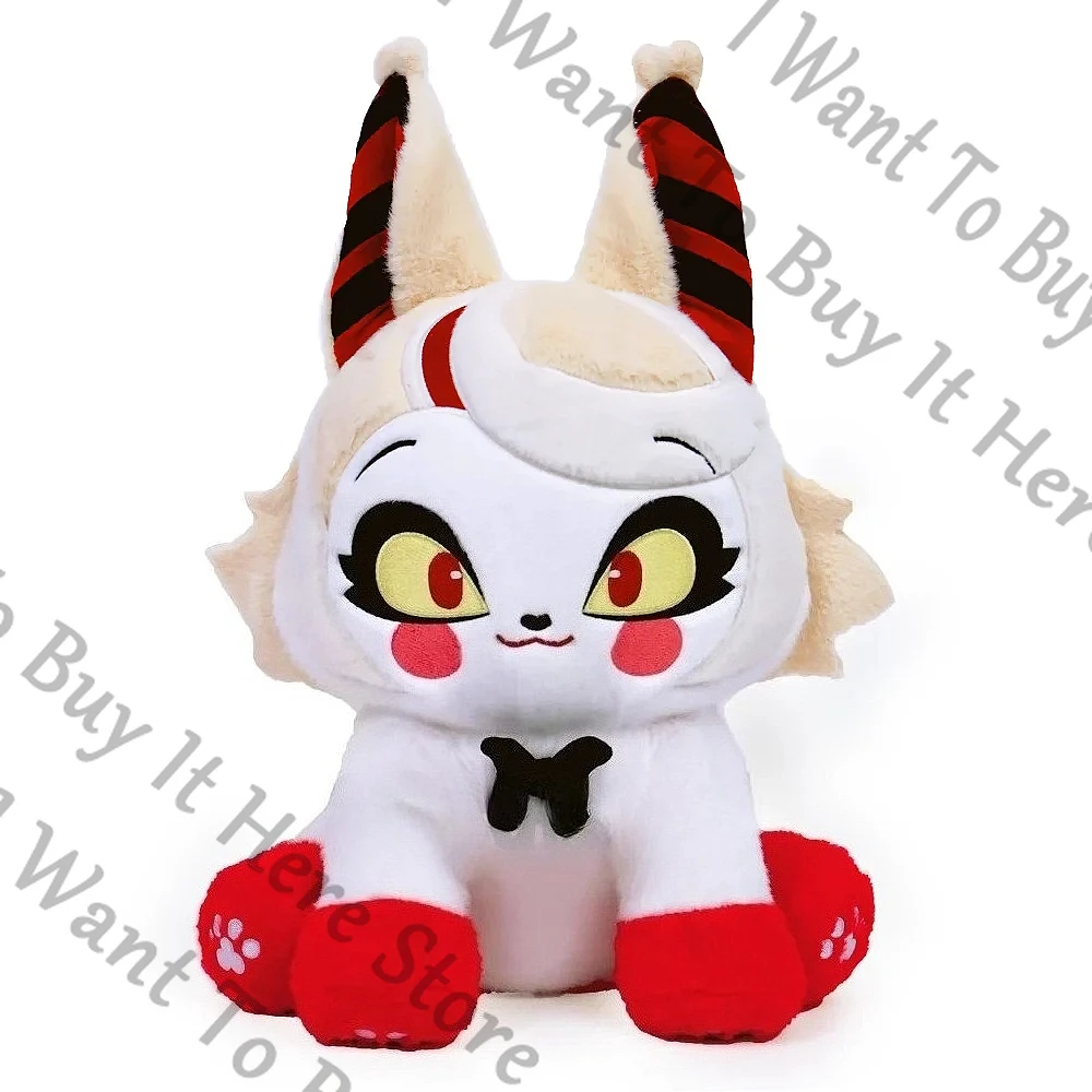 

45cm Genuine Anime Hazbin Hotel Charlie Morningstar Cosplay Cartoon Fluffy Cotton Maumet Puppet Throw Pillow Back Cushion Gift