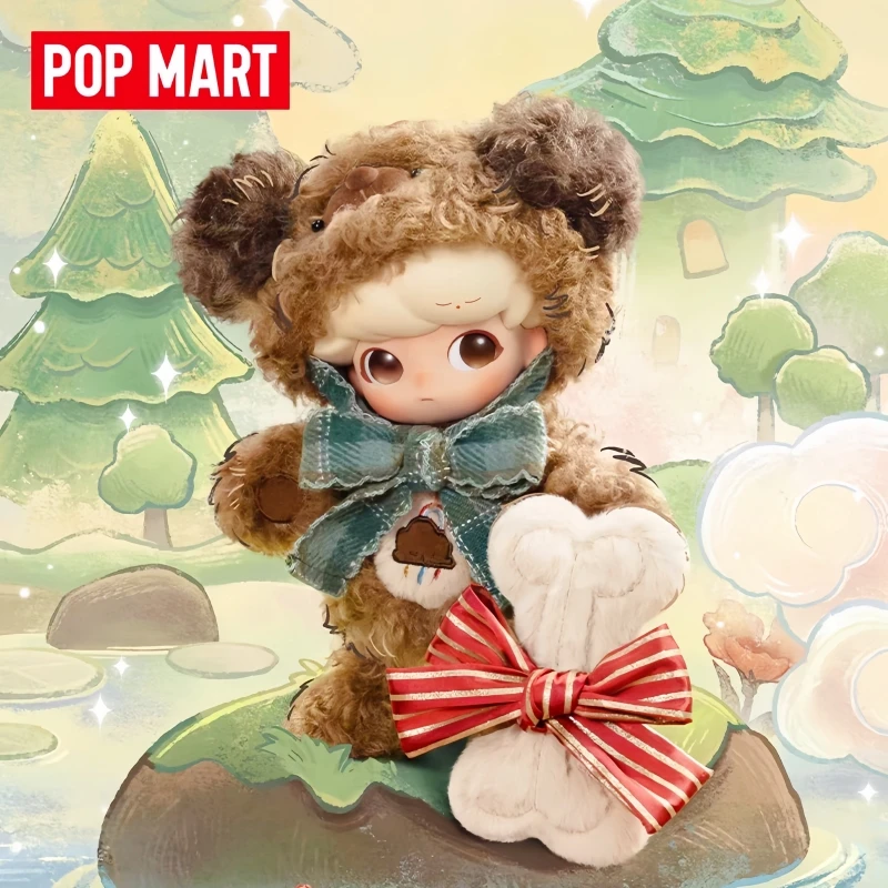 

New Genuine In Stock Popmart Dimoo Tiny Puppy 1/8 Series Movable Dolls Bjd Trendy Blind Box Toys Ornaments Collection Gifts