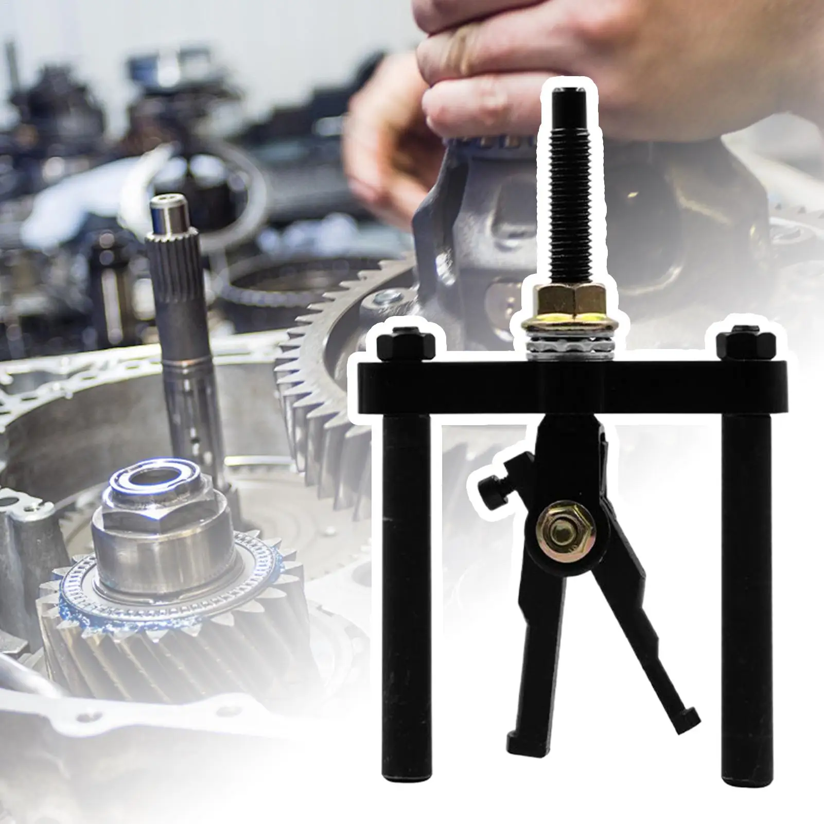 

Двухзахватный съемник внутренних подшипников для автомобилей, ручной инструмент для диагностики и ремонта, металлический съемник подшипников