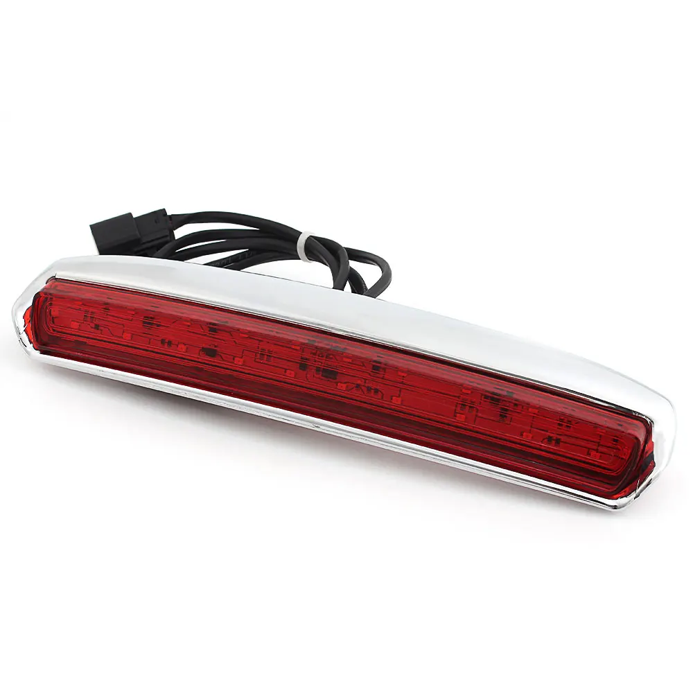 

Motorcycle Rear Lid Light Trunk LED Tail Brake Turn Signal Lights For Harley Electra Road Glide CVO Ultra Tri Glide 2014+