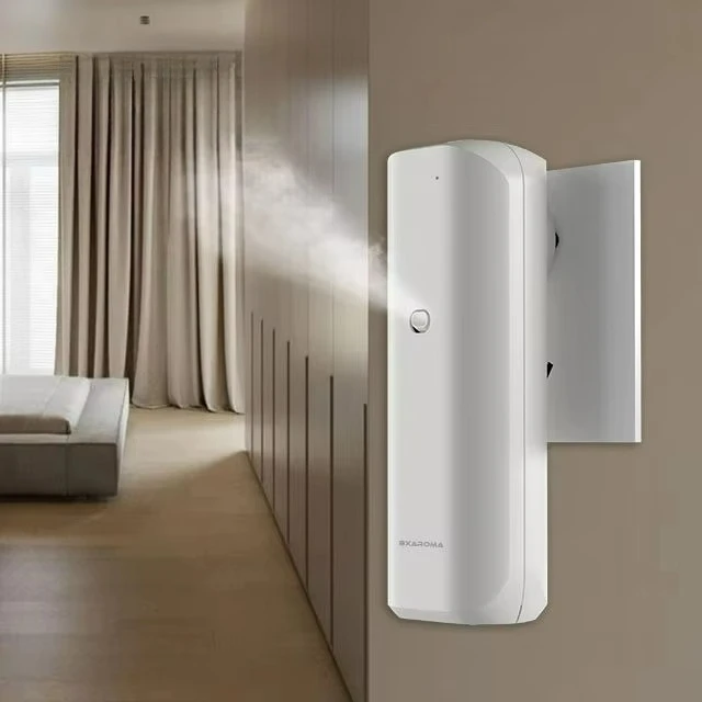

Smart Essential Oil Diffuser Scent Air Wall Plug in Waterless Aroma Diffuser for Hotel