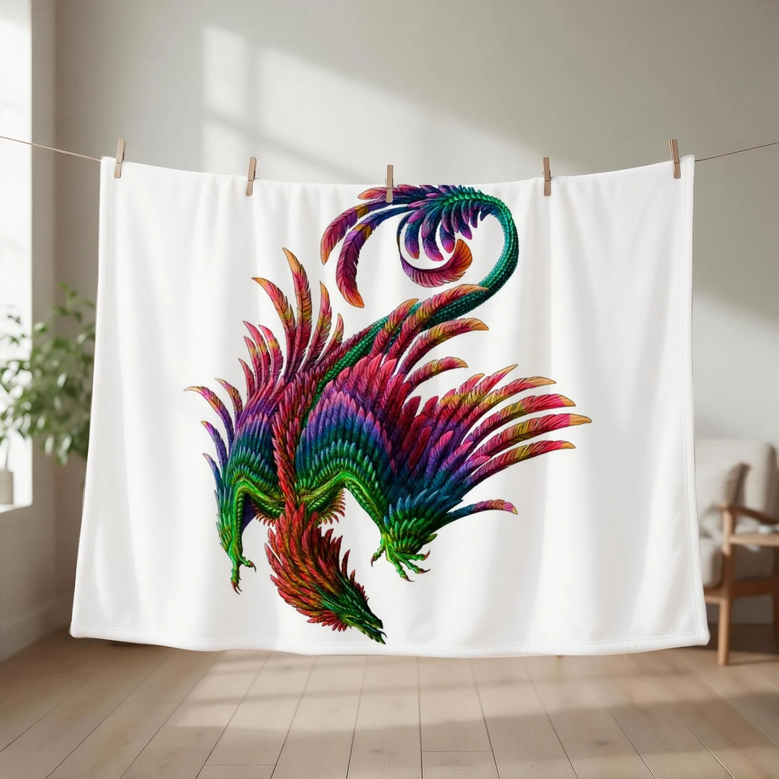 Quetzalcoatl Throw Blanket Comforter Sofa Quilt Loose Hairys Blankets