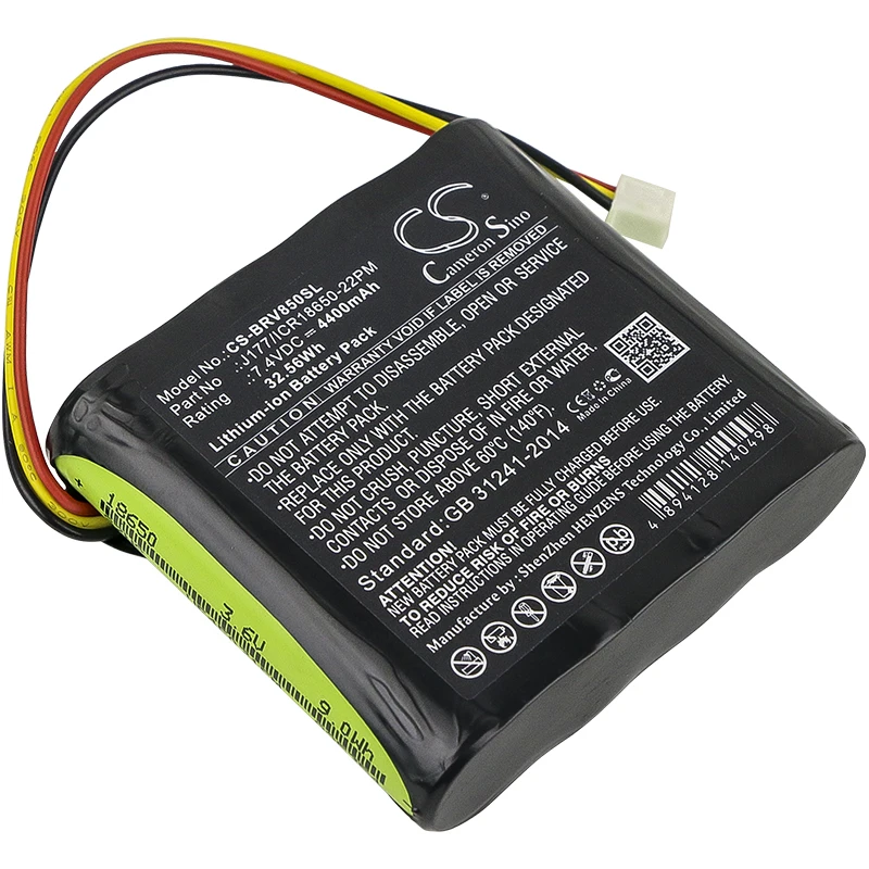 

Cameron Sino 4400mAh Speaker Battery for Braven 850, BRV-HD , For KLIPSCH KMC1