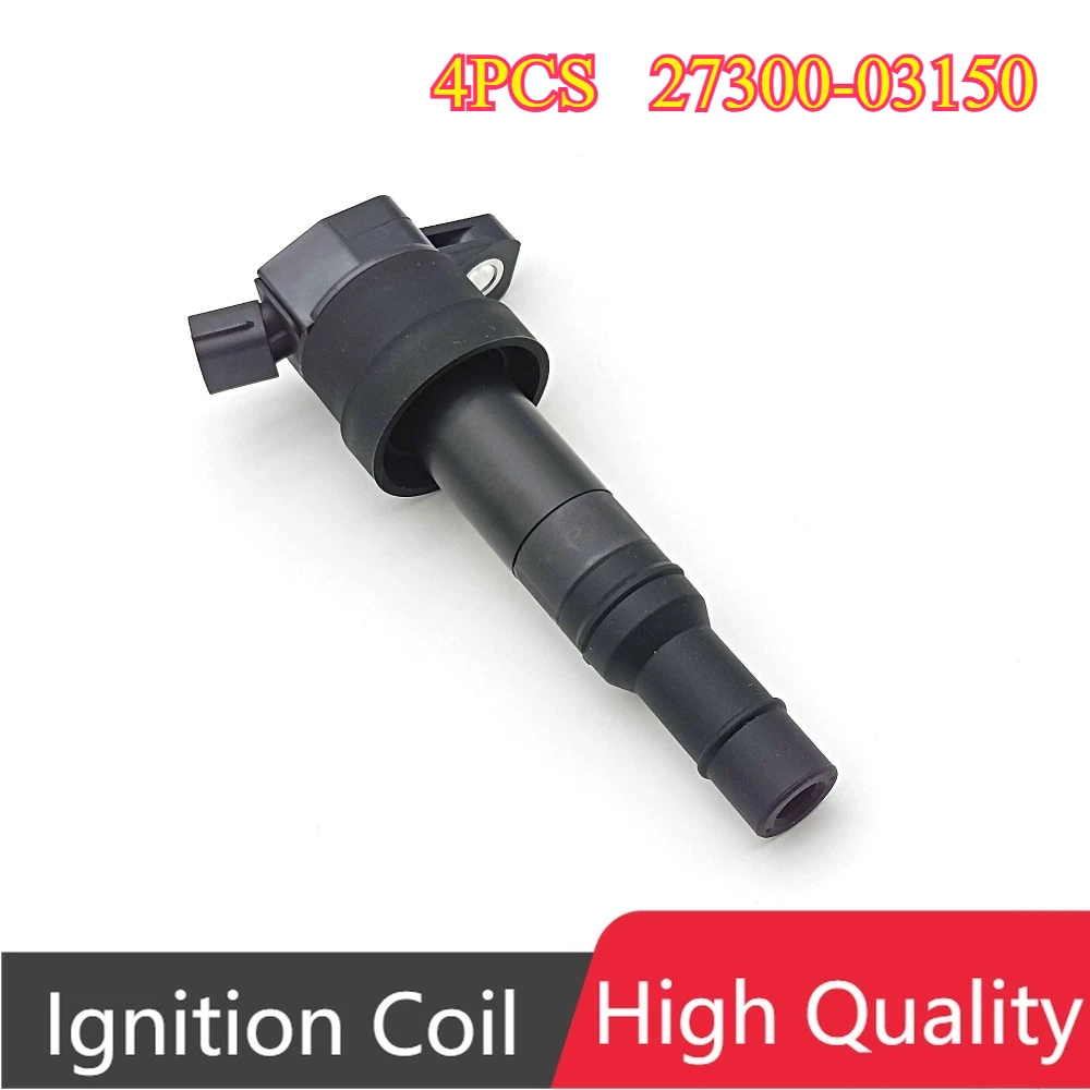 

4Pcs 27300-03150 2730003150 27300 03150 Ignition Coils For Hyundai Accent Verna Reina KIA Rio K2 KX1 1.4L 2016-2024