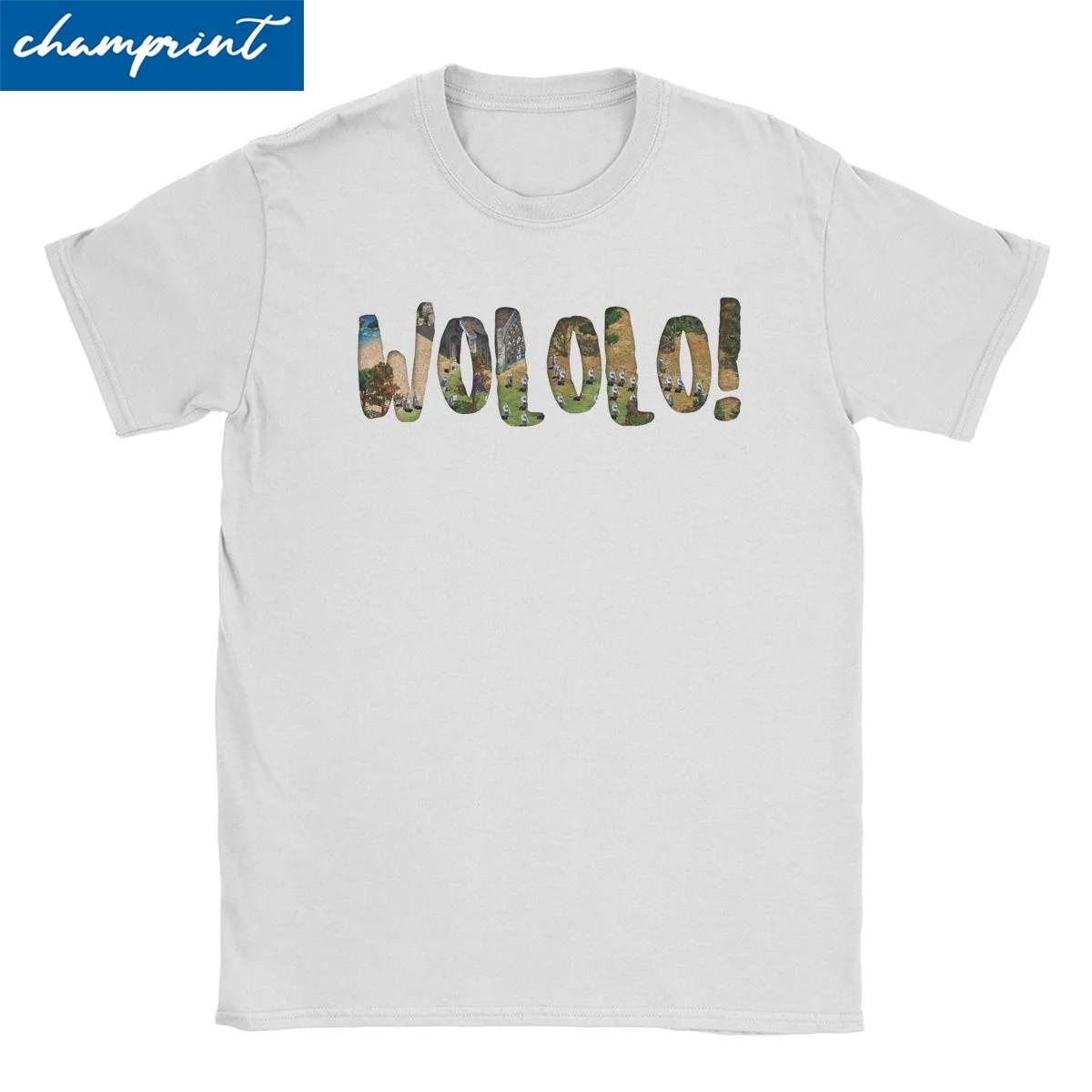 GAME 1999 WOLOLO Landscape Men Women T Shirt Age Of Empires Leisure Tees Short Sleeve Round Collar T-Shirts 100% Cotton Clothing