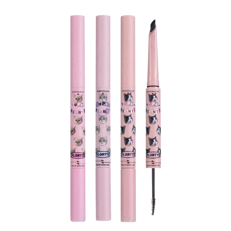 

FLORTTE Eyebrow Stamp Pencil Kit for Eyebrows Tinting Cream Long Lasting & Waterproof Brow Liner Cosmetic Products