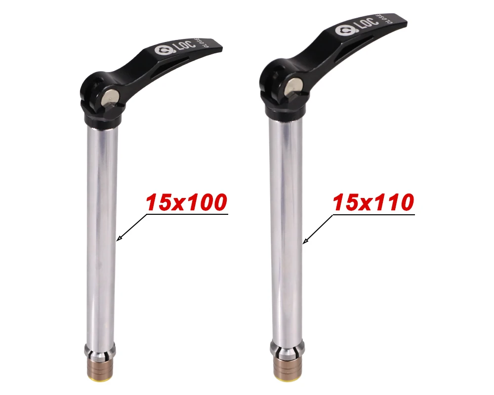 HEPPE Fahrrad Steckachse Schnellspanner 15x100mm 15x110mm MTB Vorderradnaben Schnellspanner für SR SUNTOUR 15x100 15x110 Vordergabel – Detail 12