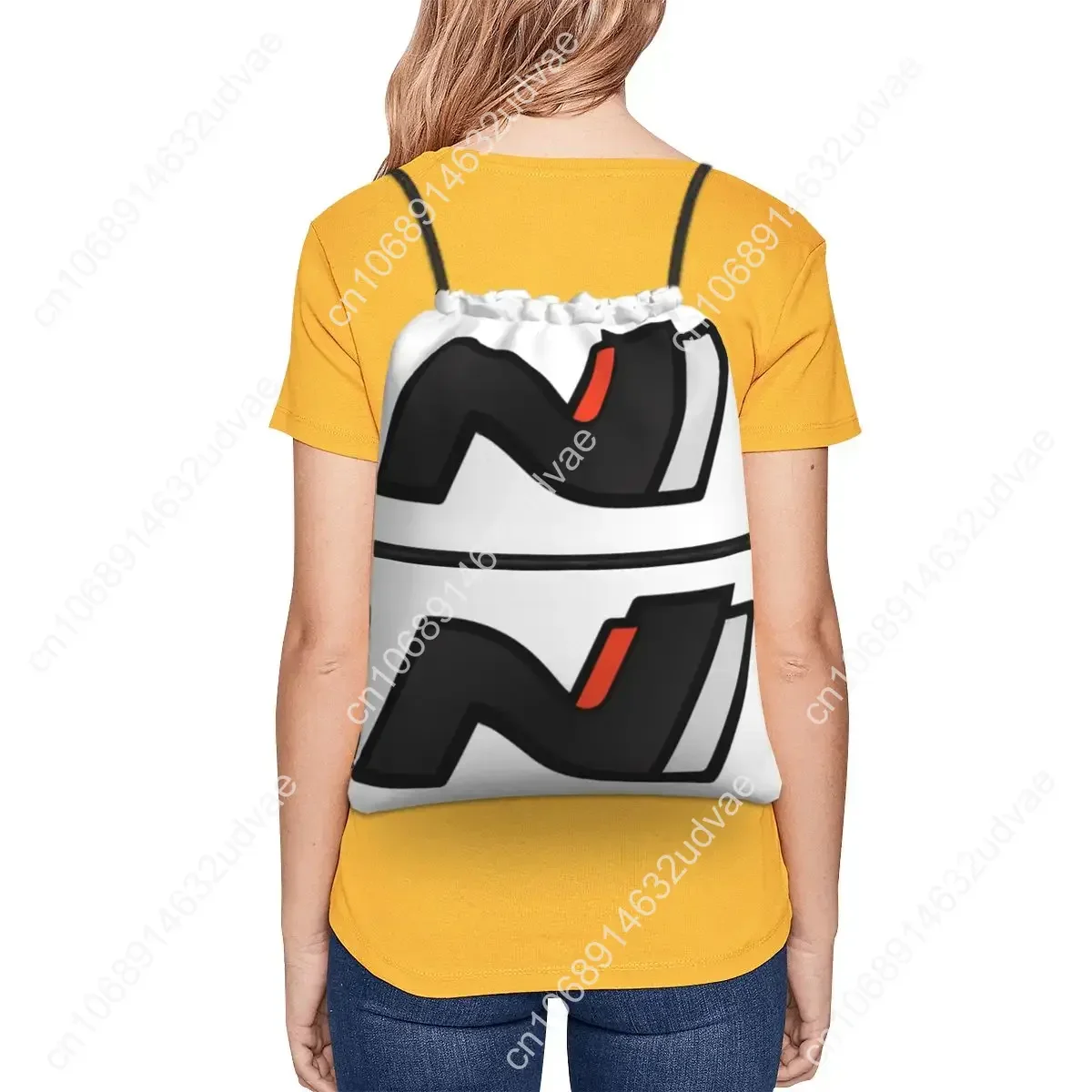 Hyundai N Performance Portable Backpacks Drawstring Bag Fashion Drawstring Bundle Pocket Storage Bags For School Students