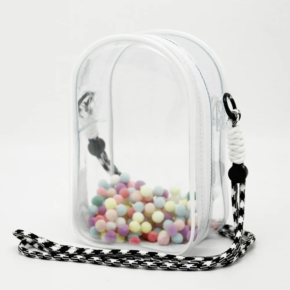 Jewelry Organizer 15cm Transparent Mystery Box Storage Box Pouch Keychain Bag Storage Case Thicken Wallet Cute Bag Organization