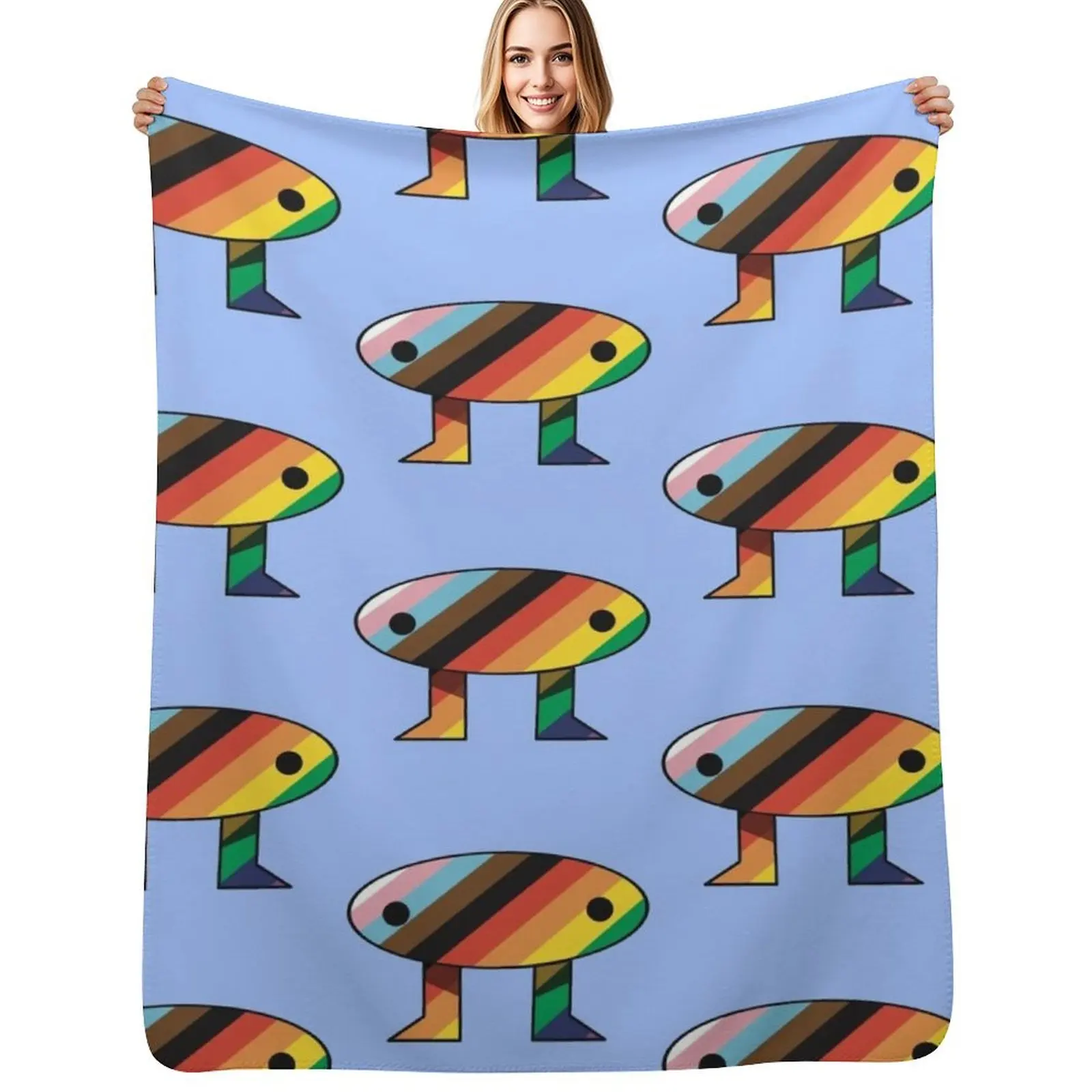 Progress Ally PRIDE Todd Throw Blanket Sofas Baby Sofa Warm Polar Beautifuls Blankets