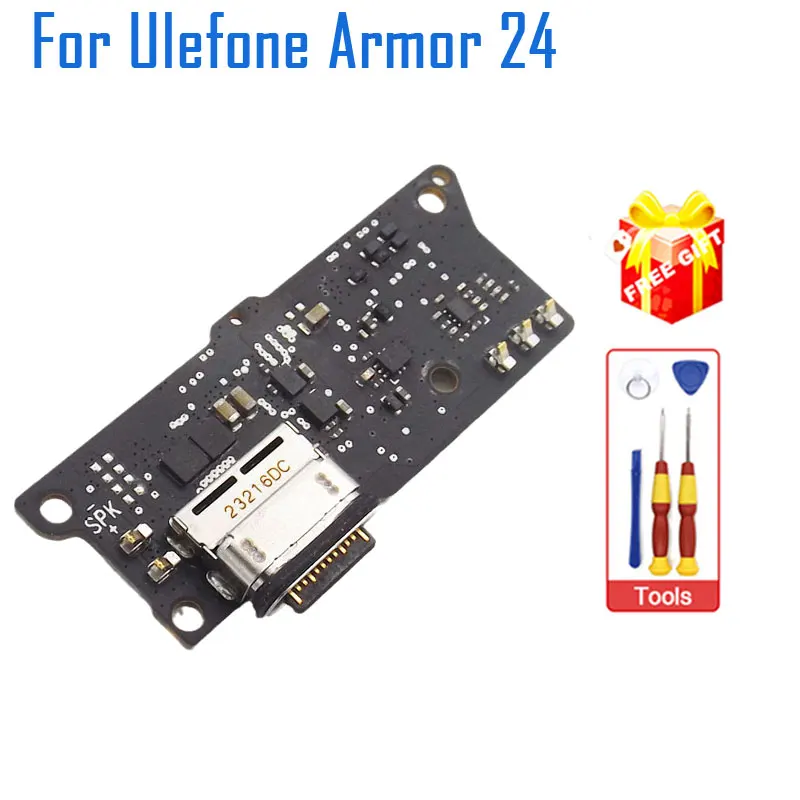 New Original Ulefone Armor 24 USB Board Base Dock Charging Port Board Repair Accessories For Ulefone Armor 24 Smart Phone