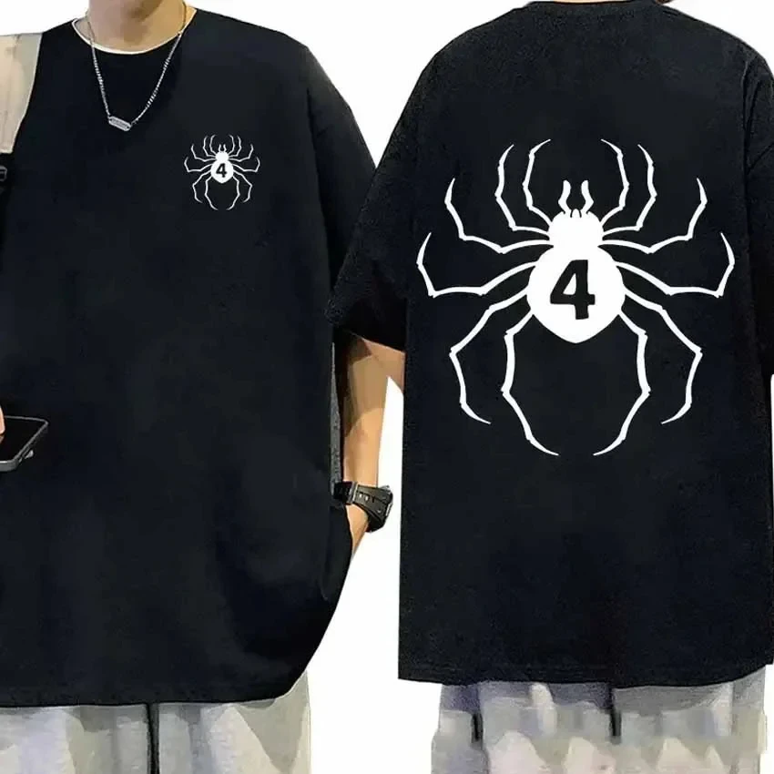 

Anime Hunter X Hunter Cosplay T Shirt Phantom Troupe Hisoka Chrollo Print T-shirt Men Women Sport Jogging T Shirts Streetwear