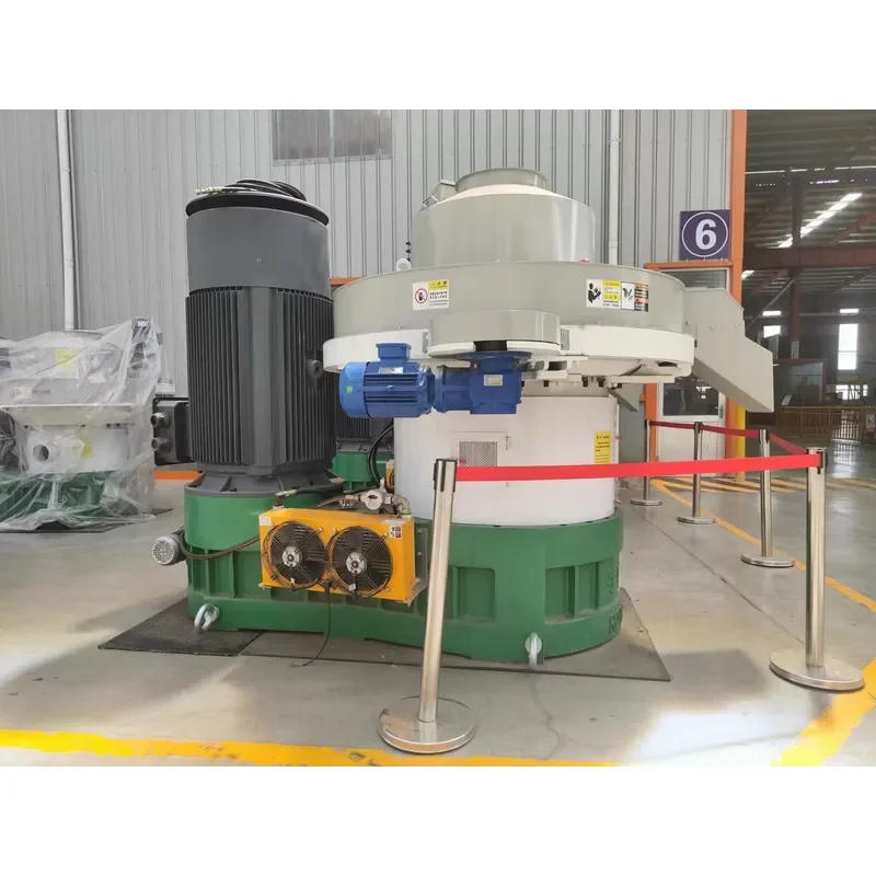 1-4 TPH New Vertical Centrifugal Pellet Extruding Machine China Biomass Wood Pellet Mill Pelletizer Sells in Southeast Asia