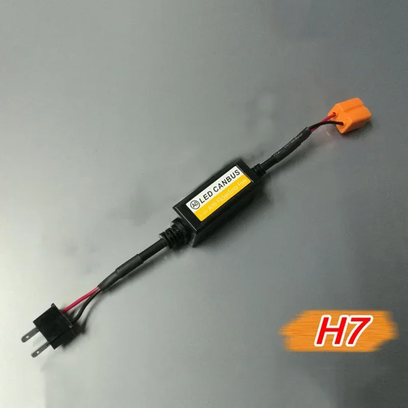1/4pcs Car Led Canbus Load Resistance Controller H1/H3/H4/H7/H8/H9/H11 Led Decoder Durable 12v Car 1/2/4PCS Warning Eliminator