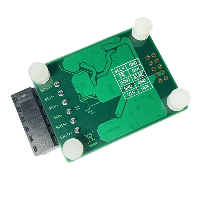 AD7190 24-Bit ADC Module for Strain Gauge / Load Cell / Pressure Sensor High-Precision Data Acquisition Board