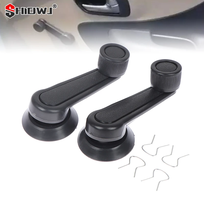 Latest Universal Car Window Connect Winder Handle Crank Regulator Door Lever Hand Car Accessories