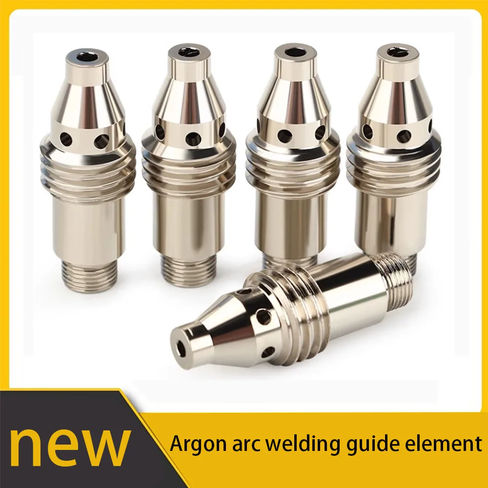 The latest Korean style argon arc welding accessories, 6-hole purple copper fluid guide clamp pipe guide element