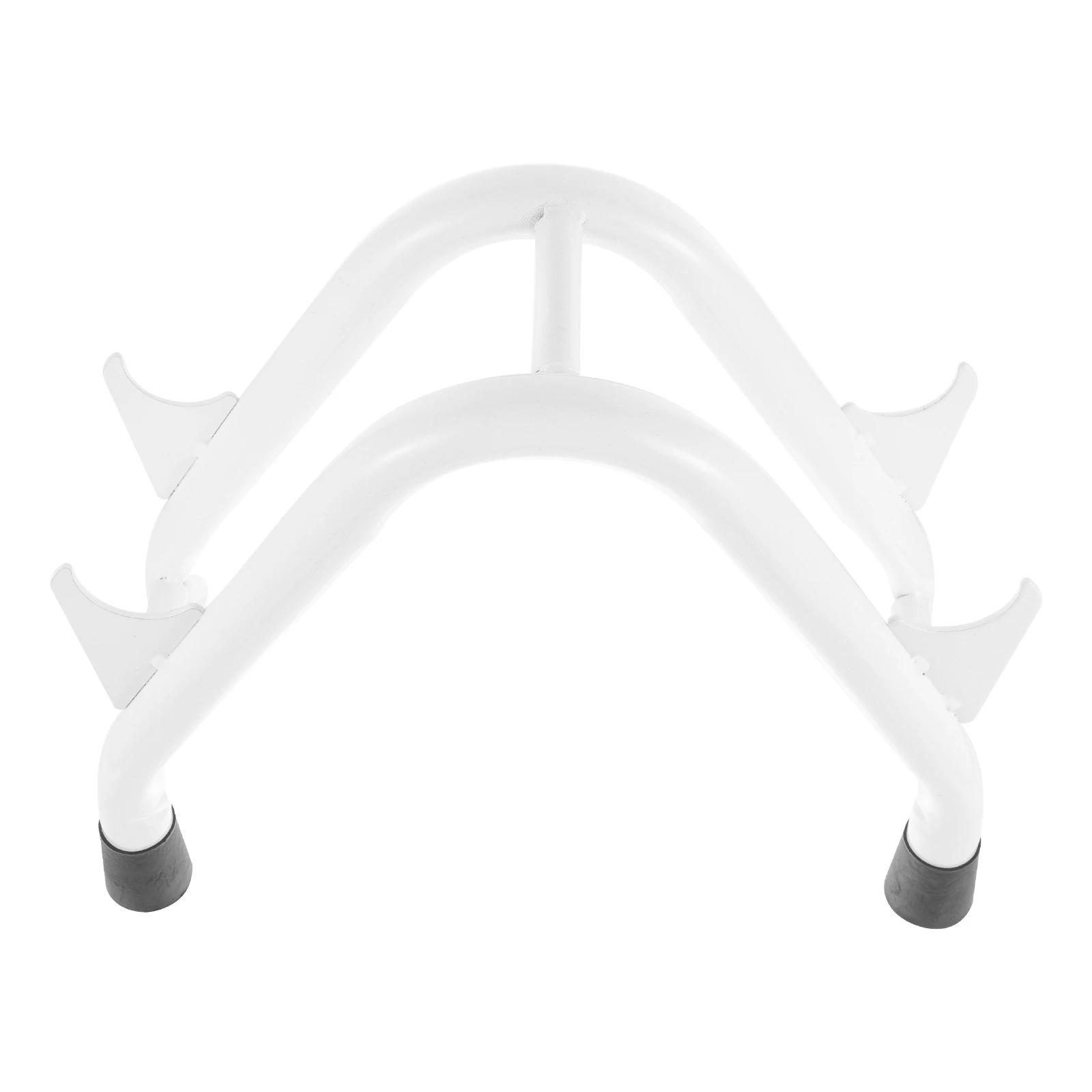 

1Pcs Dumbbell Rack Anti-Slip Steel Rubber Durable Weightlifting Stand Fitness Equipment Holder Floor Protection