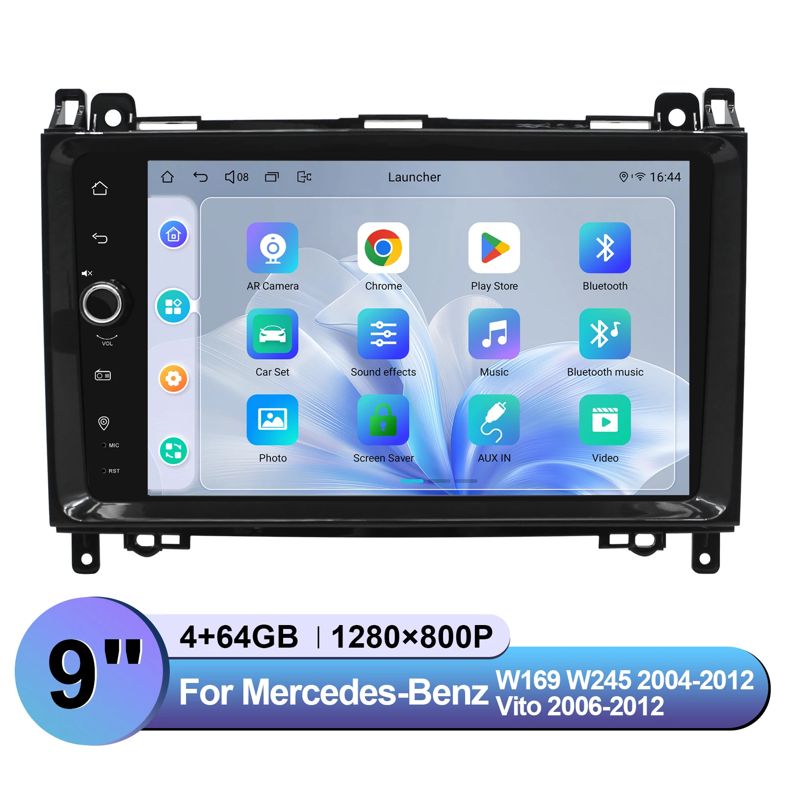 

JOYING 9"Autoradio Car Radio Audio System Head Unit Multimedia Player Carplay Android Auto For Mercedes-Benz W169 W245 B200