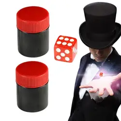 Magic Dice Trick Funny Dice Magic Obedient Classic Dot Number Change Dice Trick Mentalism Dice Magic Stage Illusion Prop Gimmick