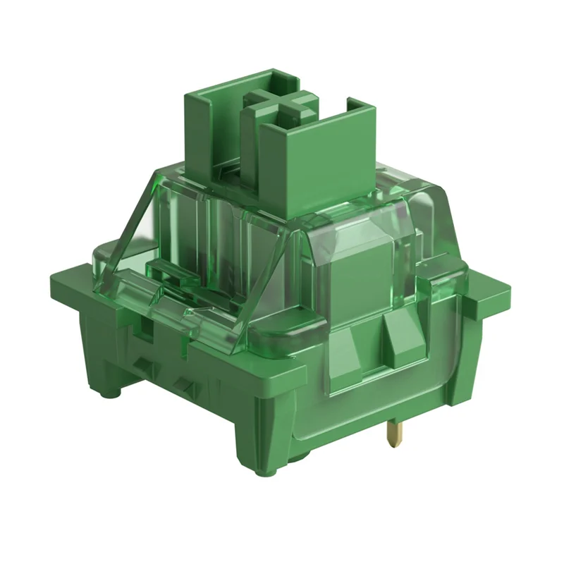 A01E-90 Pcs V3 Pro Matcha Green Linear Switches 3 Pin 55Gf, Dustproof Stem Compatible With MX Mechanical Keyboards