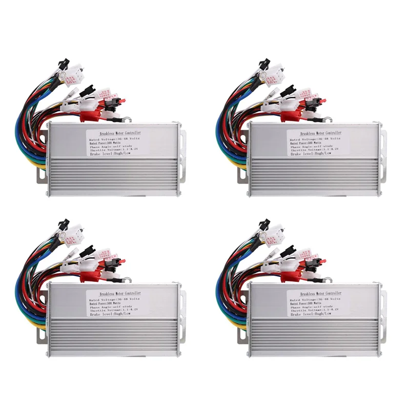 

Контроллер бесщеточный HOES-4X для электровелосипедов, 30А, 36В/48В, 500Вт, BLDC контроллер для электросамокатов и велосипедов, аксессуары