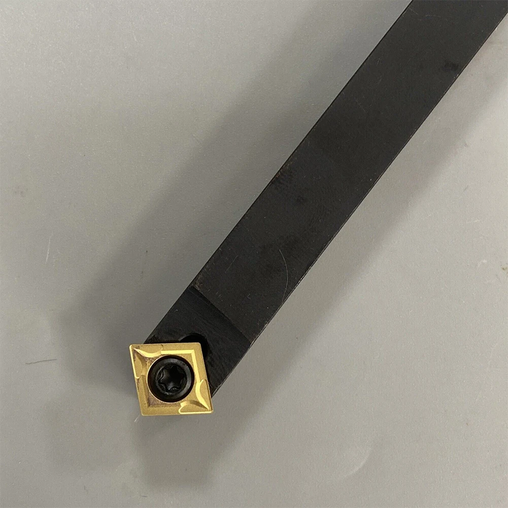 SCMCN1212H09-100 For Lathe Turning Tool Holder With 10PCS CCMT09T304 Carbide Inserts For CNC Metalworking For Semi Finishing