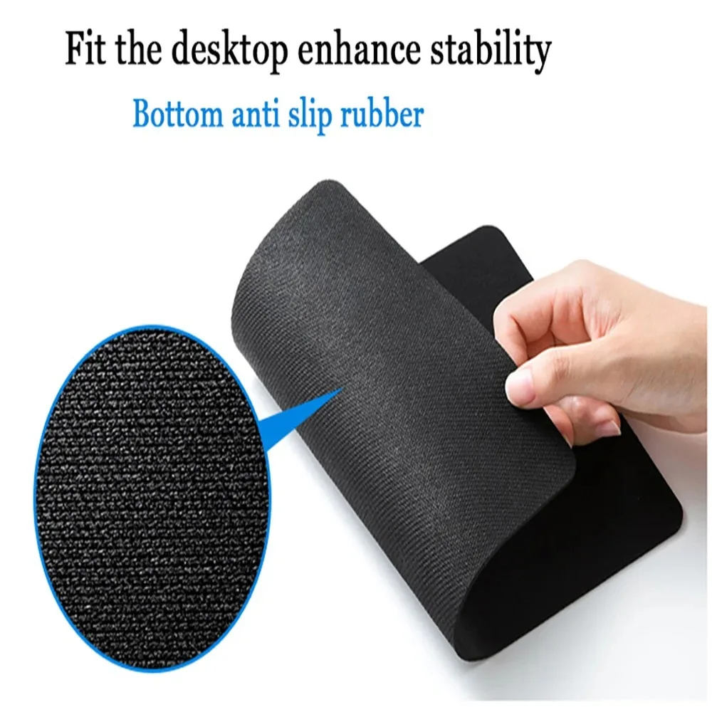 YUKI AIM Anime Small Mouse mat 45x40 CM High Elasticity Non-slip Bottom Speed ​​Pad Gamer Premium E-sports Keyboard XS Mouse Pad