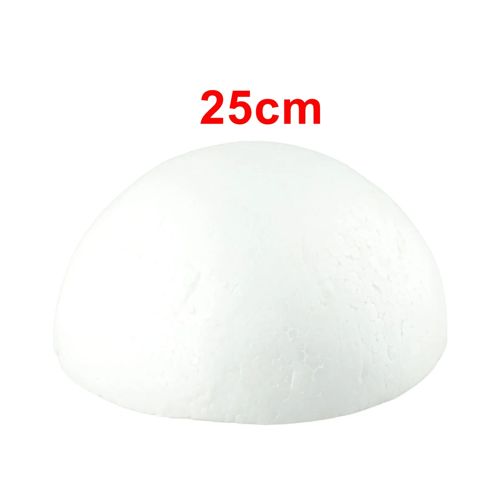 Christmas Polystyrene Foam Half Ball Hemisphere DIY Accessory Handmade For Party Celebration Decorations Craft DIY All Size XMAS