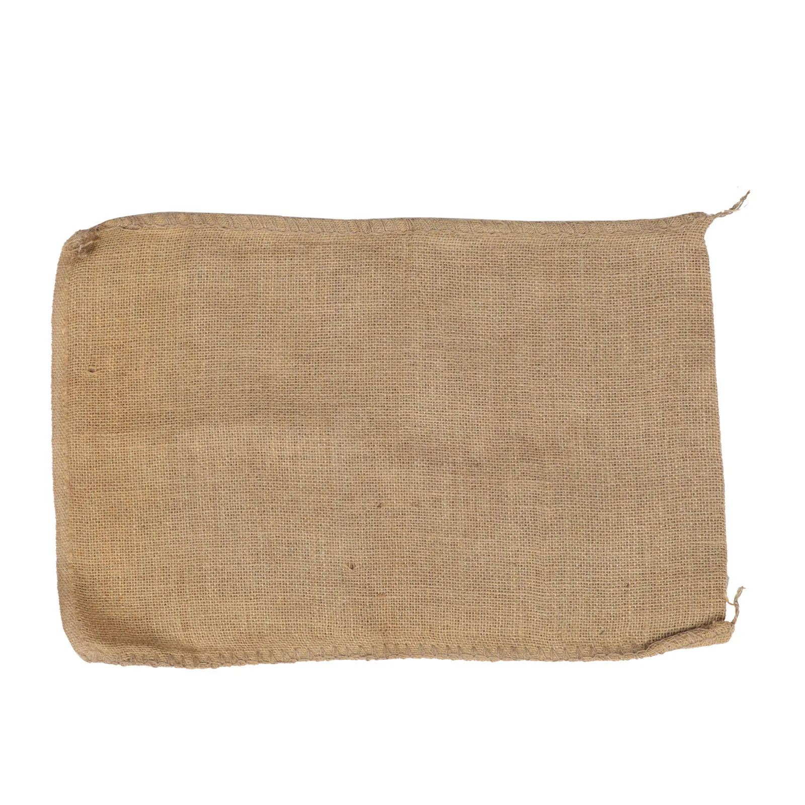 3Pcs Flood Control Burlap Sand Bags -Resistant Jute Storage Bags Reusable Large Grain Sacks Outdoor Sand Storage