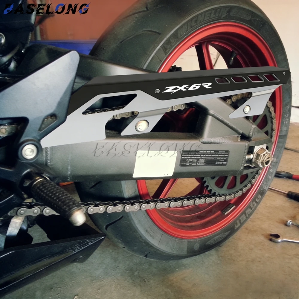 

Motorcycle Accessories Rear Chain Guard Cover Protector For Kawasaki ZR7 ZR7S ZR-7 ZR-7S ZR 7 7S 1999 2000 2001 2002 2003 2004