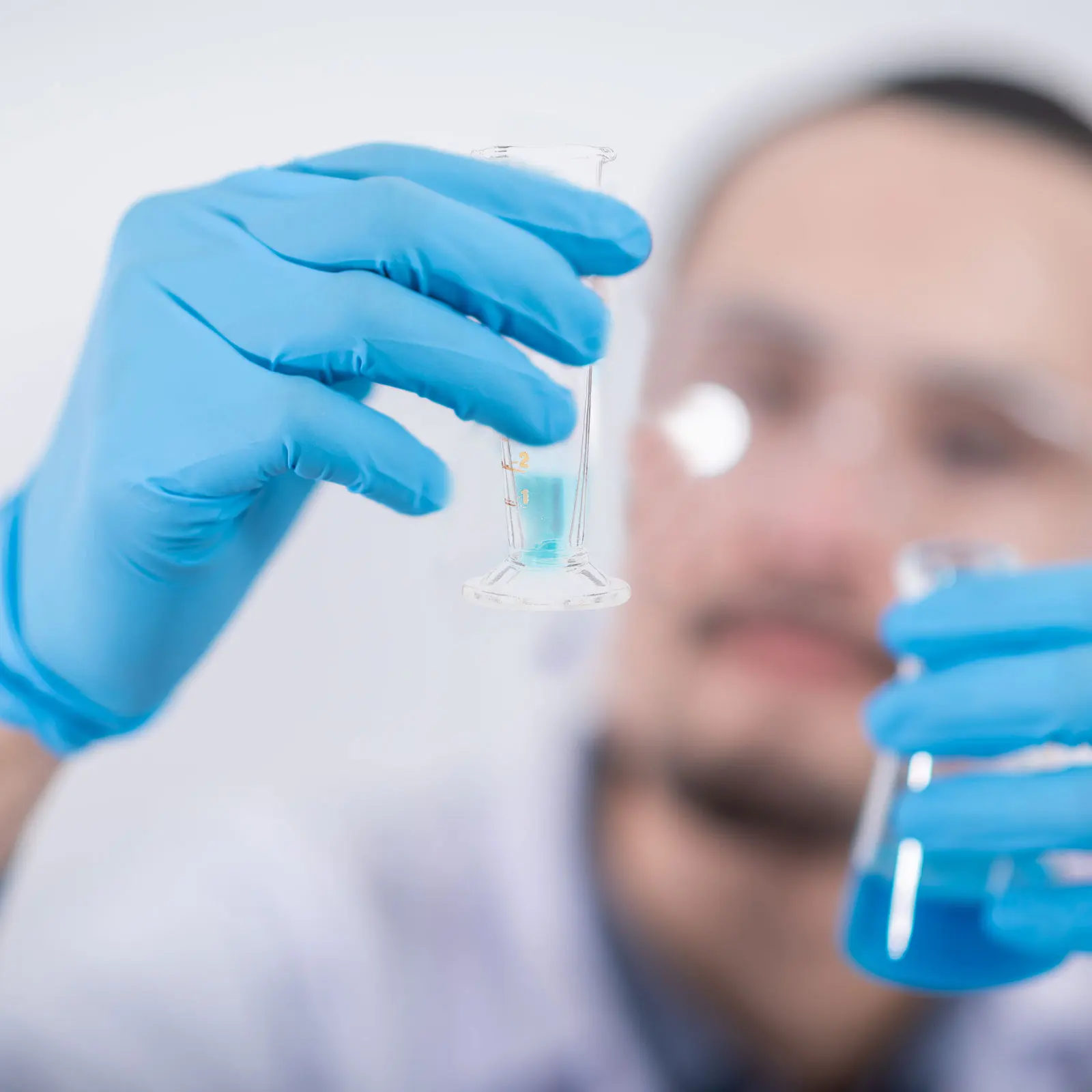 

Graduated Cup Laboratory Tool with Clear Scale Measuring Wet Dry Ingredients for Kitchen Baking Experiments Supplies